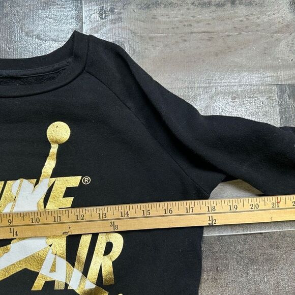 Nike air Jordan Unisex Size Youth Medium Pullover Crewneck Sweatshirt Retro - Picture 5 of 6